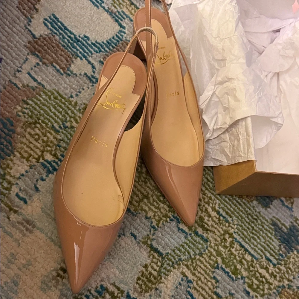 Christian Louboutin Nude Heels - Picture 15 of 15